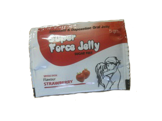 Super Force Jelly (Sildenafil mit Dapoxetin)